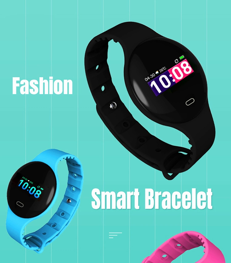 2021 Ios Android Smart Watch H8 Student Children Alarm Smart Bracelet Bt Pedometer Electronic Smart Wristband